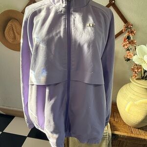 Figs Lavender Zip-Up Jacket